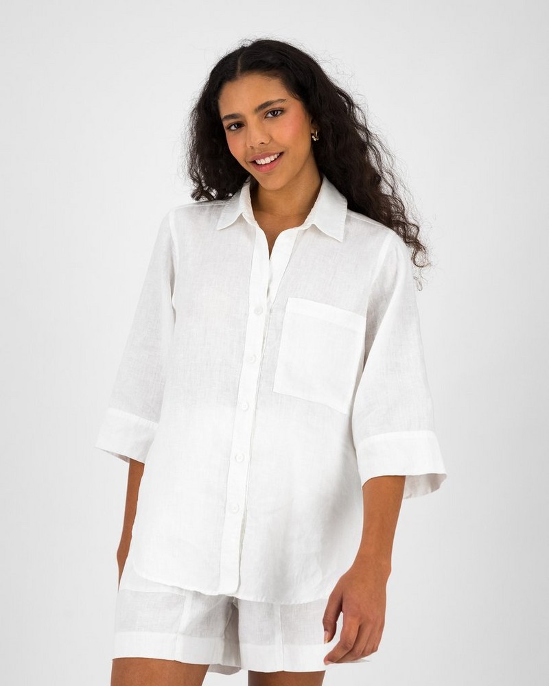 Women’s Millie Linen Shirt