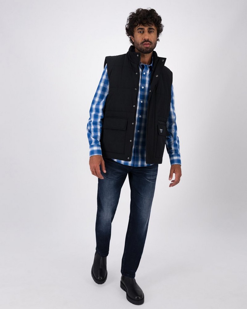 Men’s Maps Utility Gilet