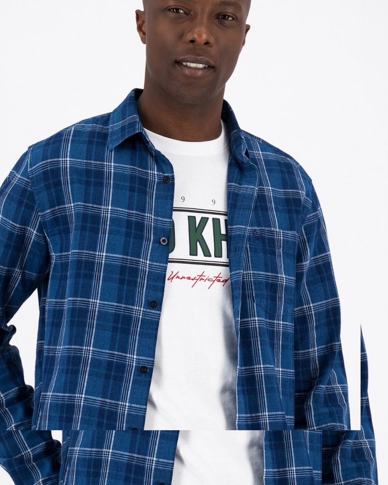 Men’s Jean Check Shirt