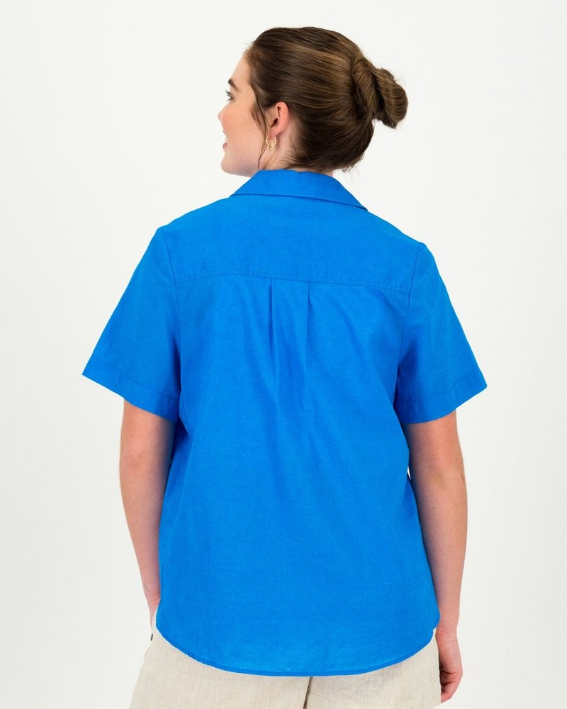 Women’s Alba Linen Blend Shirt