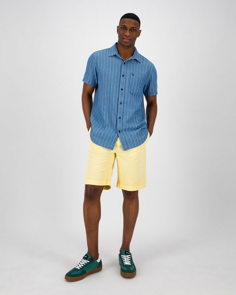 Men’s Bill Denim-Look Shirt