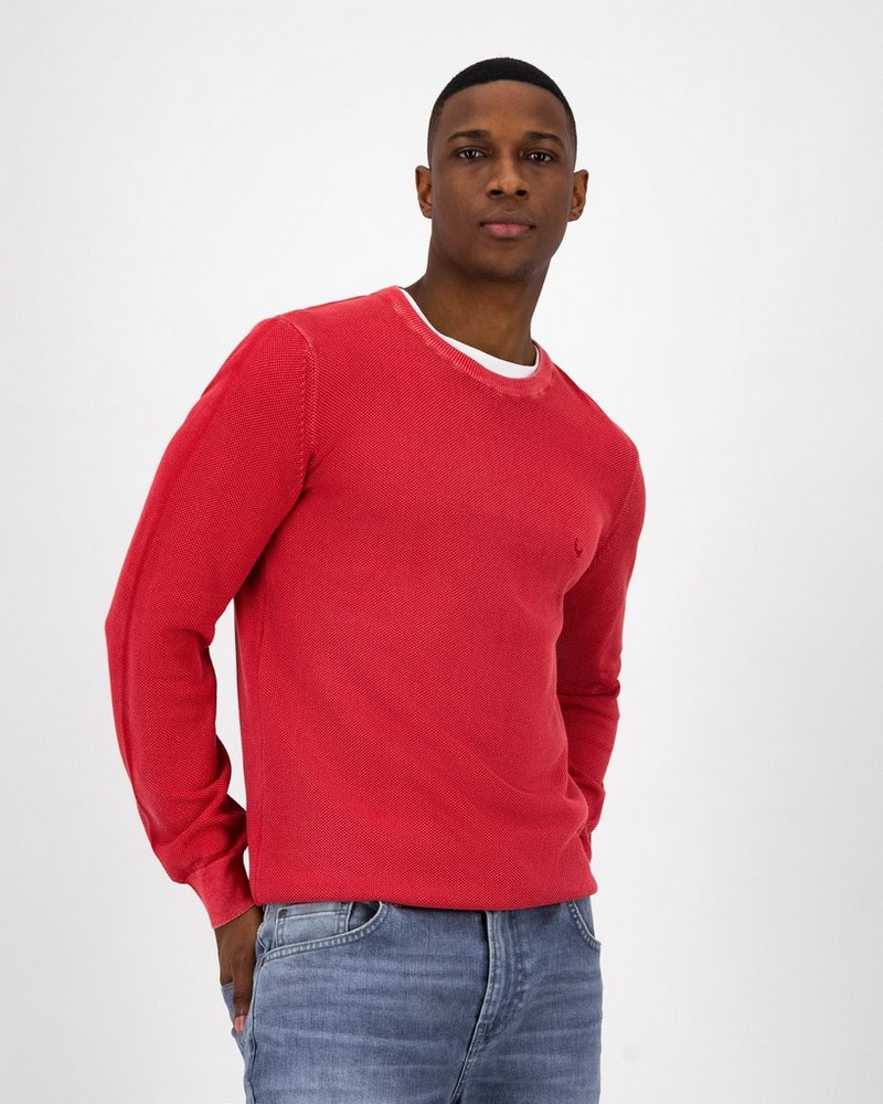 Men’s Blake Overdyed Pique Knit