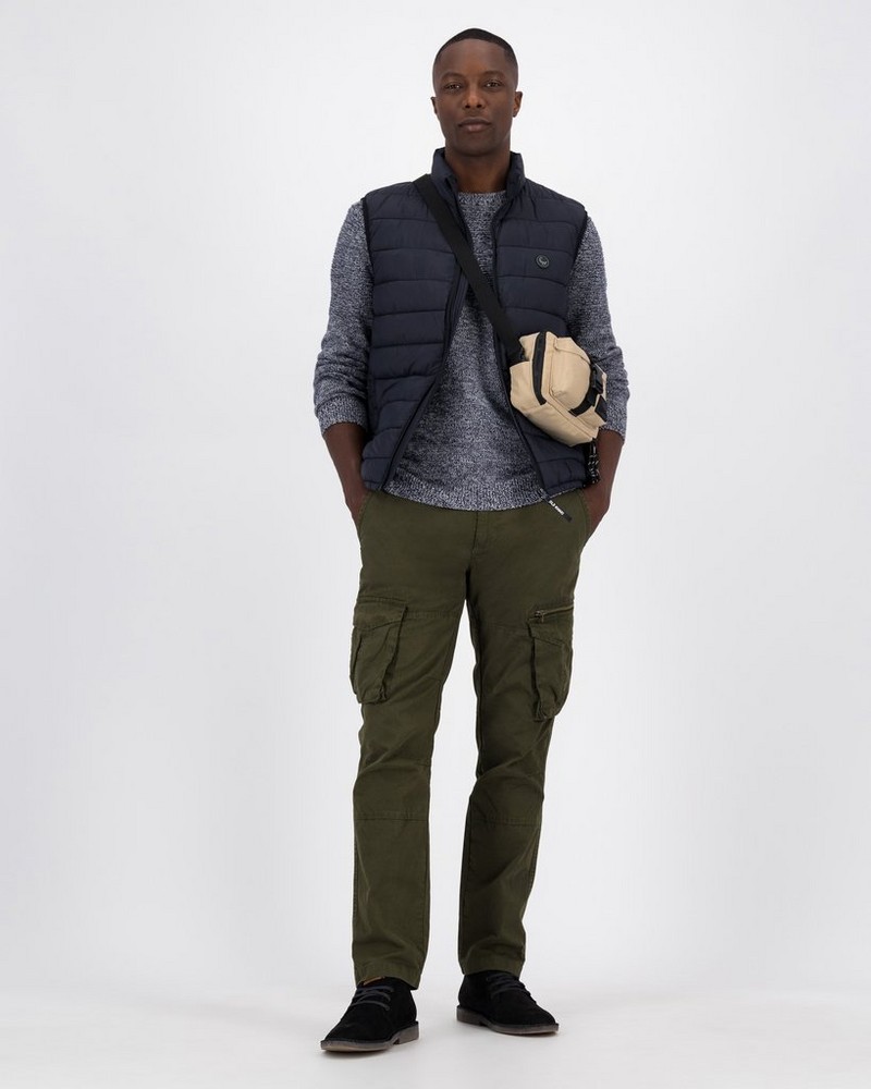 Men’s Crayson Textured Crew Neck Knit