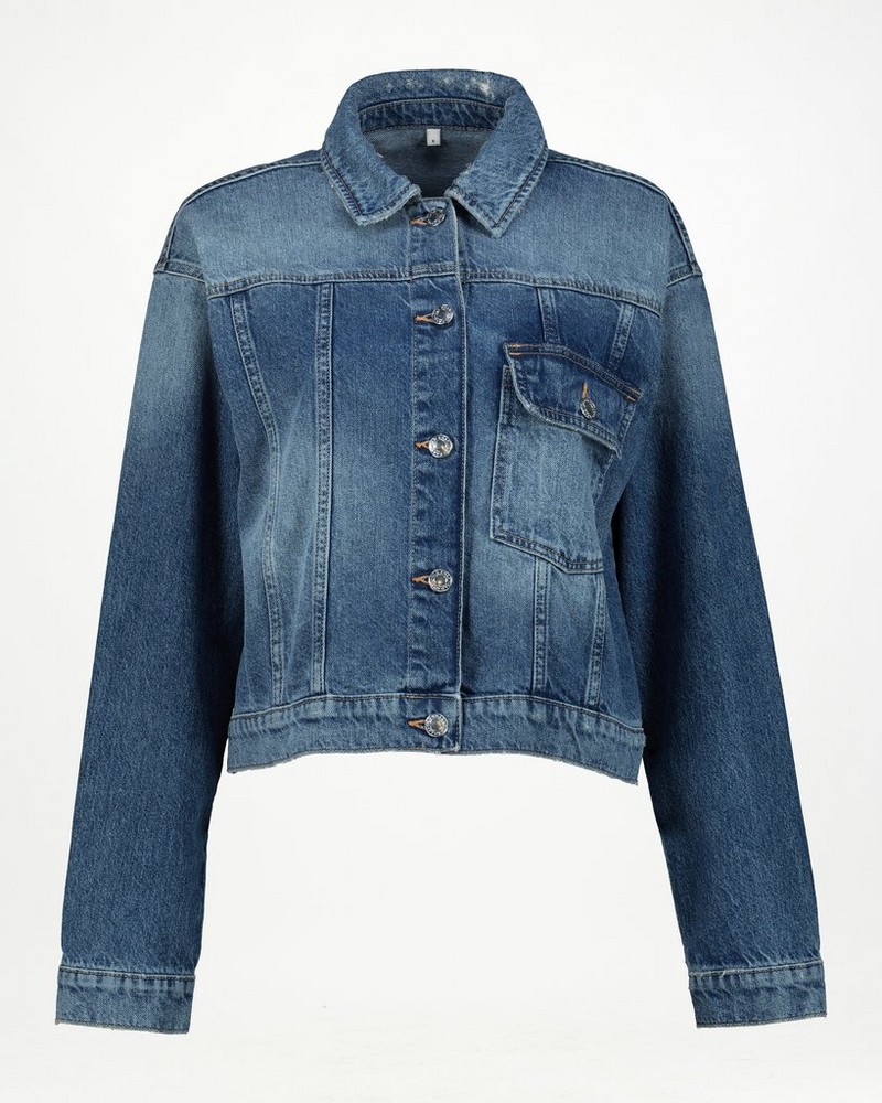 Women’s Denim Trucker Jacket