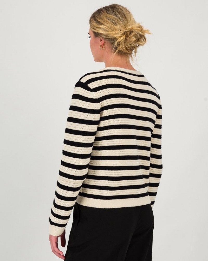 Women’s Coco Stripe Knit Cardigan