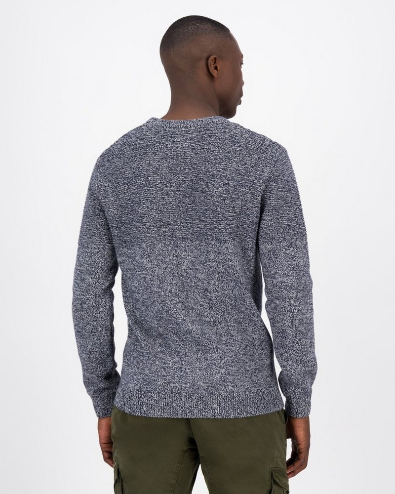 Men’s Crayson Textured Crew Neck Knit