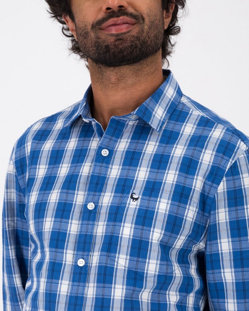 Men’s Albert Check Slim Fit Shirt