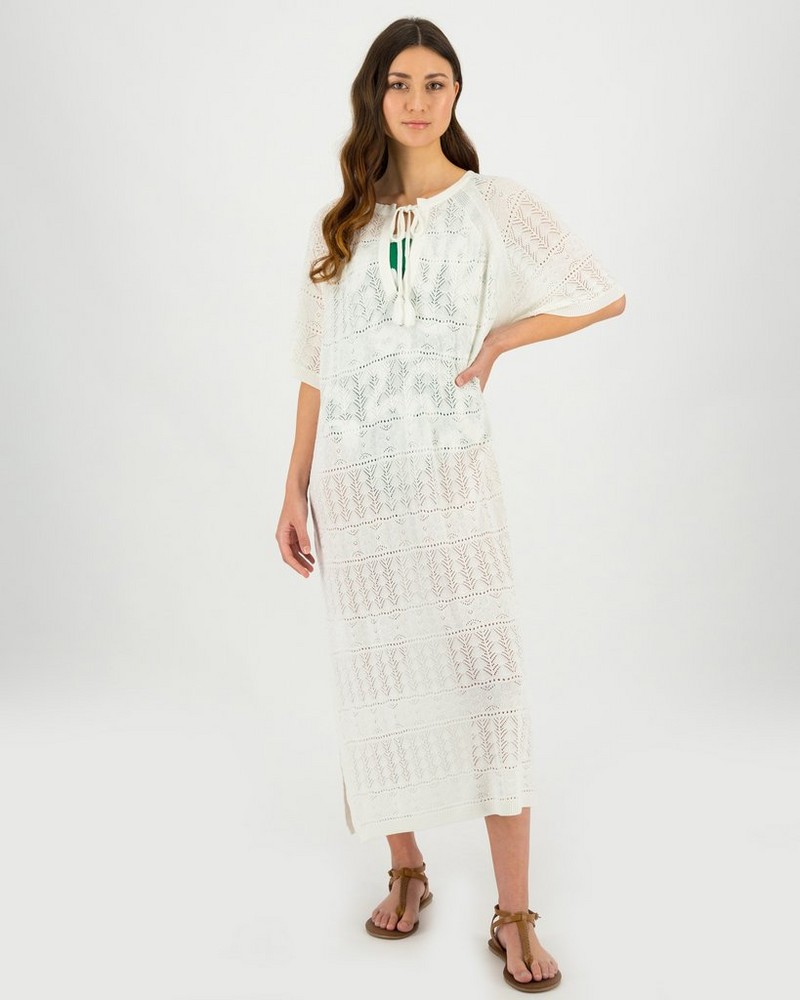 Women's Jahari Crochet Kimono