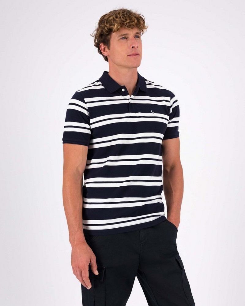 Men’s Ben Yarn Dye Stripe Golfer
