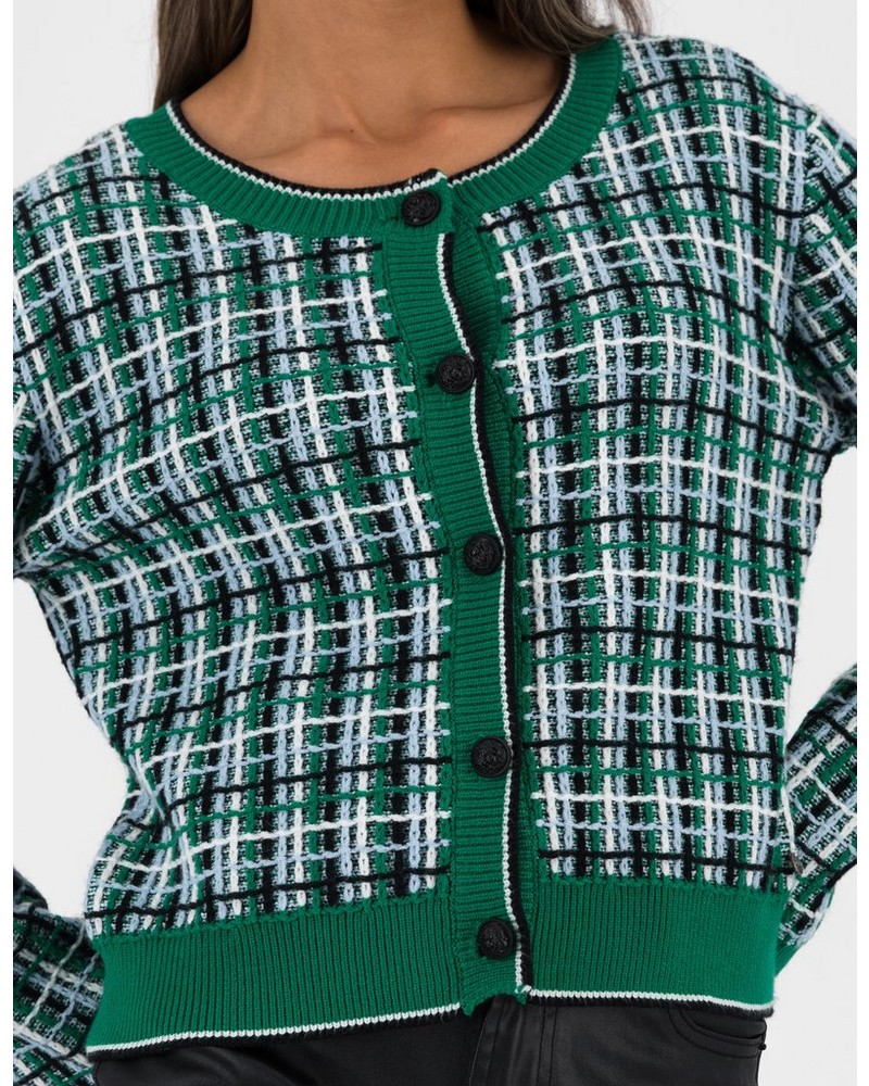 Women’s Anna Check Cardigan