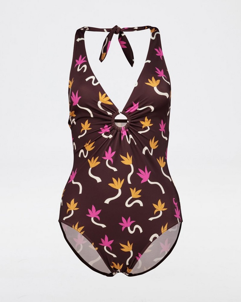 Women's Suki Halter One-Piece Swimsuit