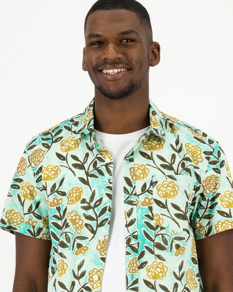 Men's Luther Slim Fit Floral Shirt
