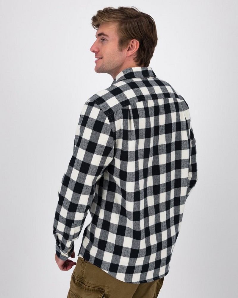 Men’s AJ Buffalo Check Regular Fit Shirt