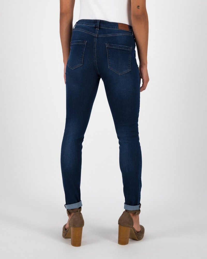 Women's Amanda Mid-Rise Skinny Denim