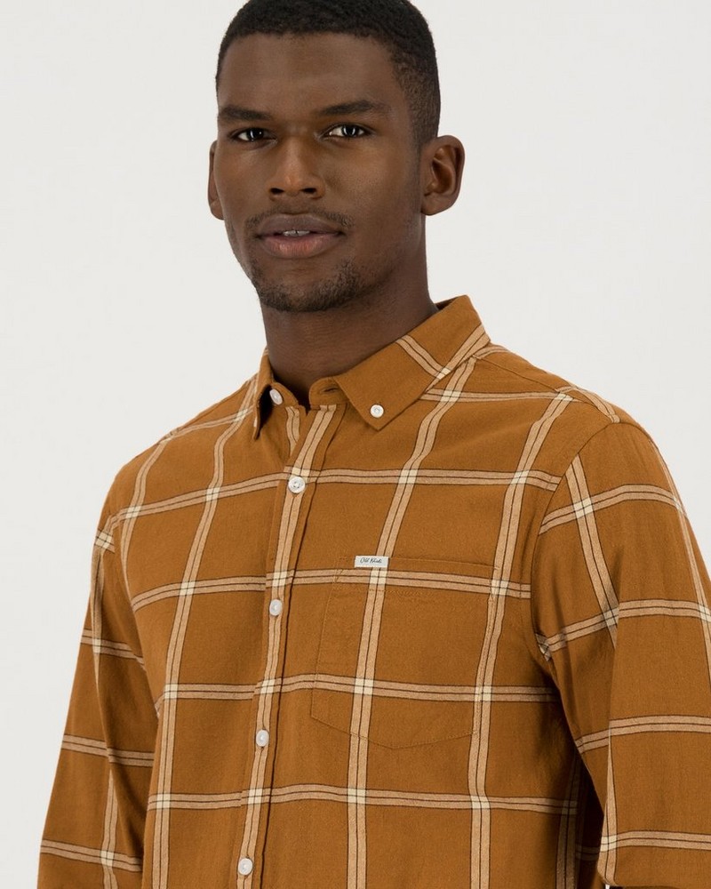 Men's Derek Textured Slim Fit Shirt