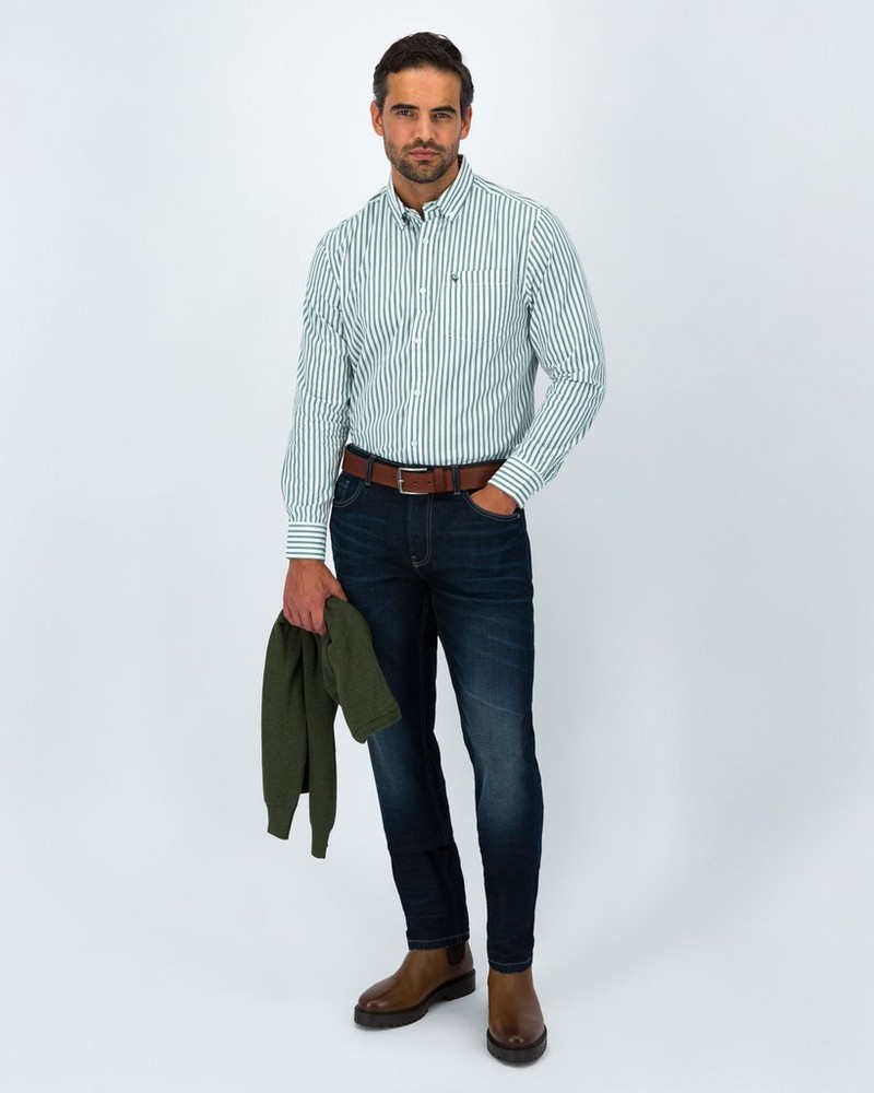 Men’s Garnet Stripe Shirt