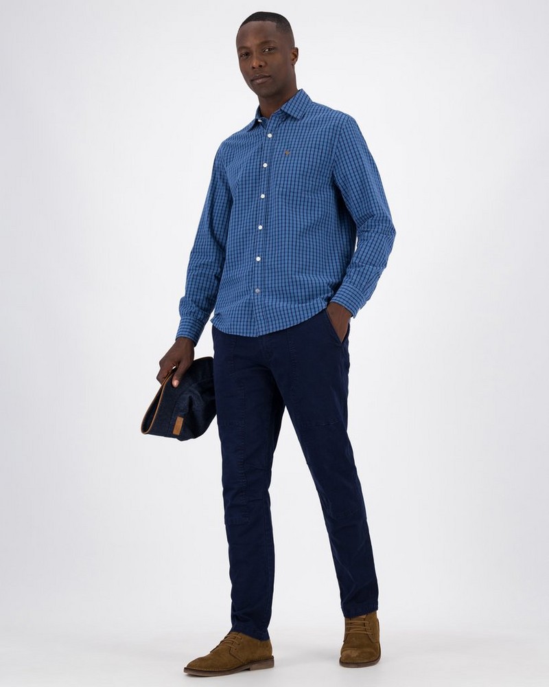 Men’s Arc Gingham Check Regular Fit Shirt