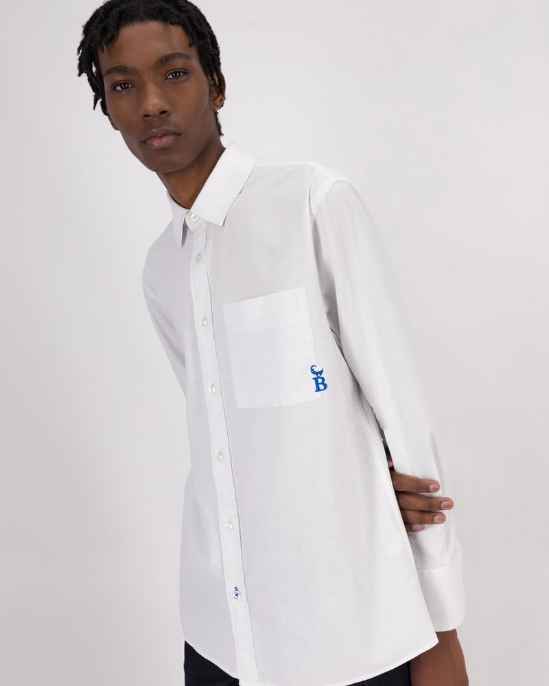 BROKE x Old Khaki Unisex White Shirt