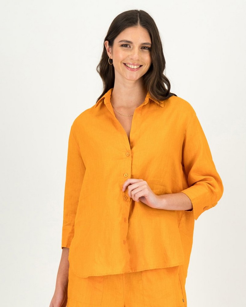 Women’s Maya Linen Shirt
