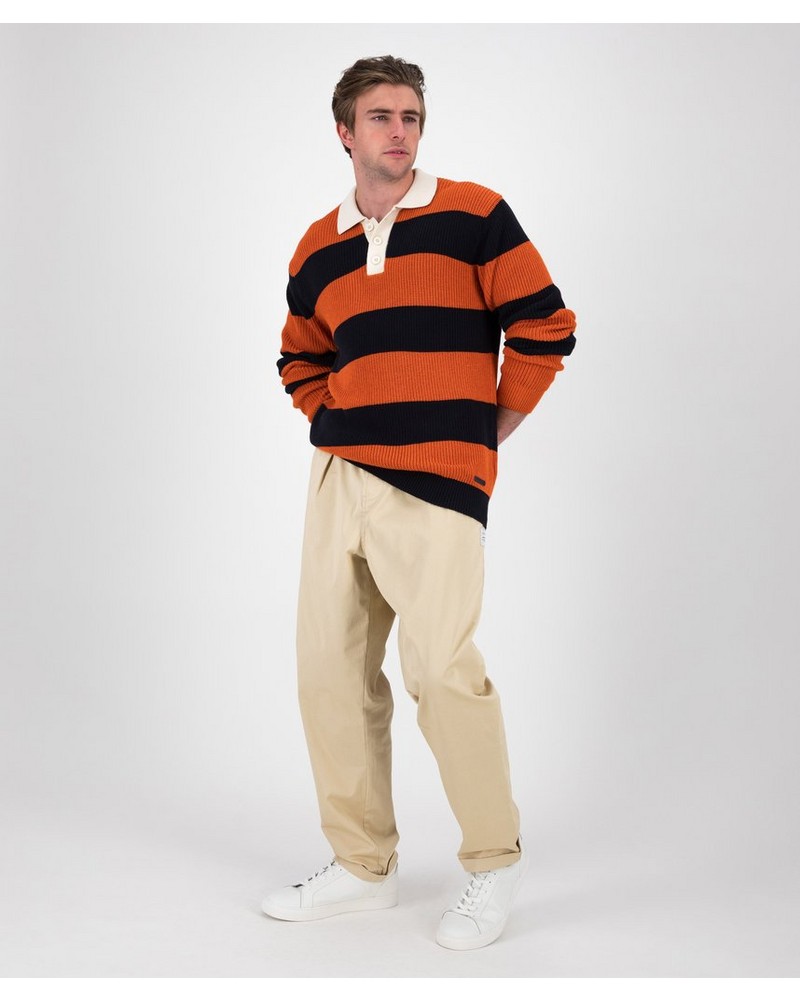 Men’s Adam Striped Golfer