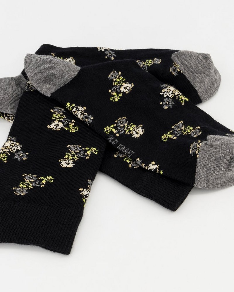 Men’s Curtis Flower Print Socks