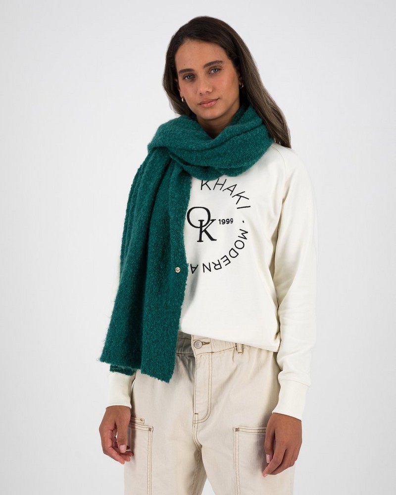 Women’s Phia Wide Rib Border Scarf