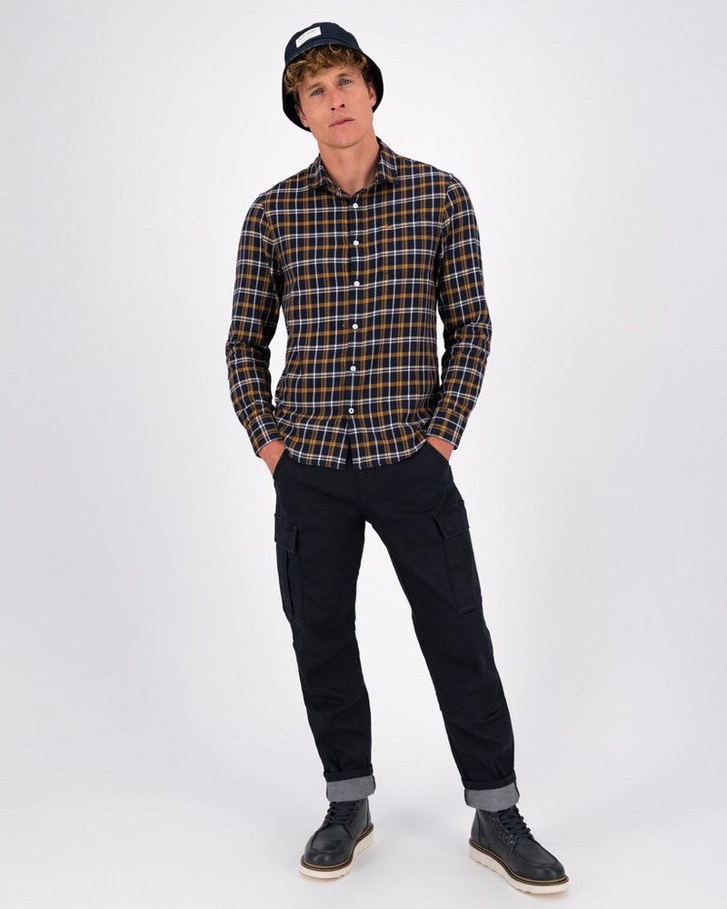 Men’s Kaz Check Slim Fit Shirt