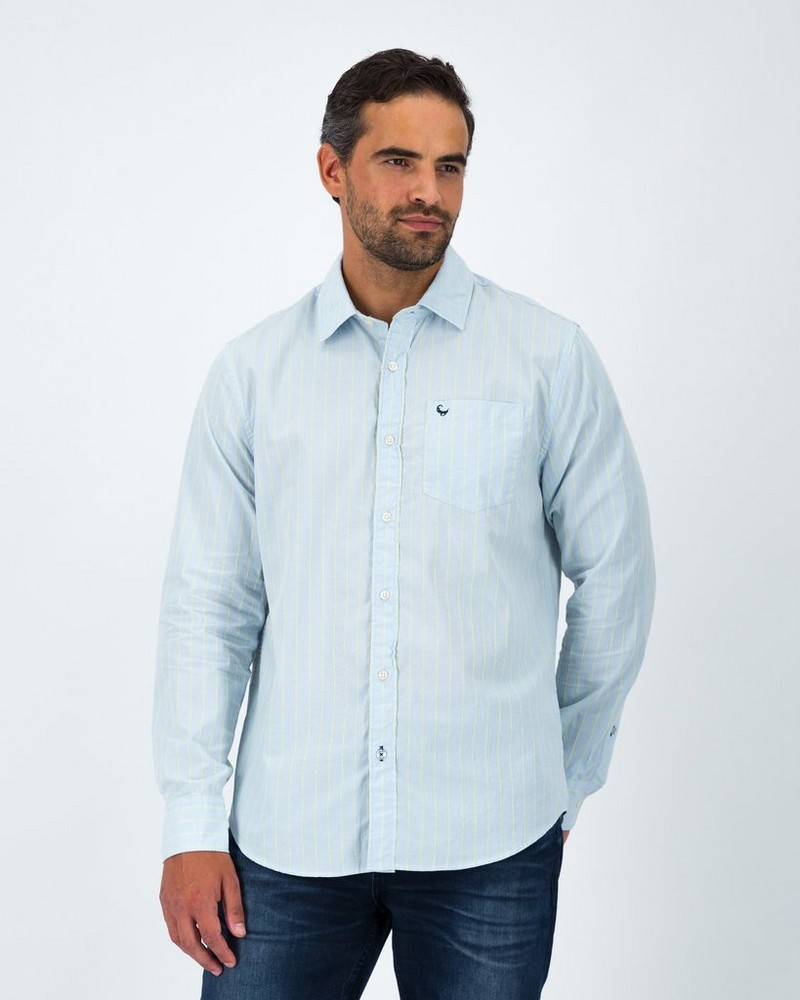 Men’s Perry Fine Stripe Shirt