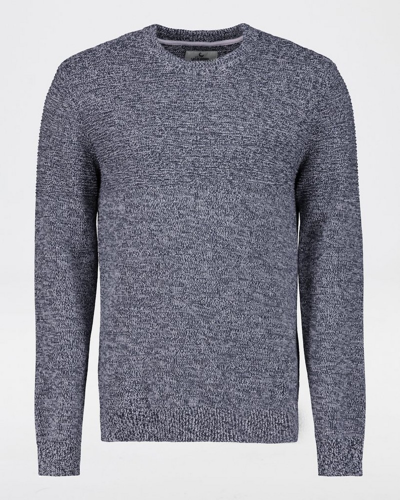 Men’s Crayson Textured Crew Neck Knit