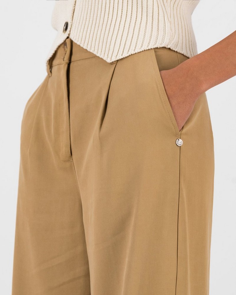 Women’s Zinzi Pleated Wide-Leg Pants