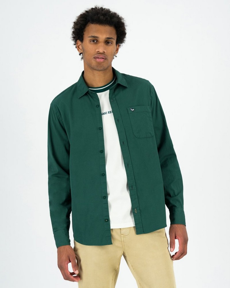 Men’s Maxwell Brushed Twill Shirt