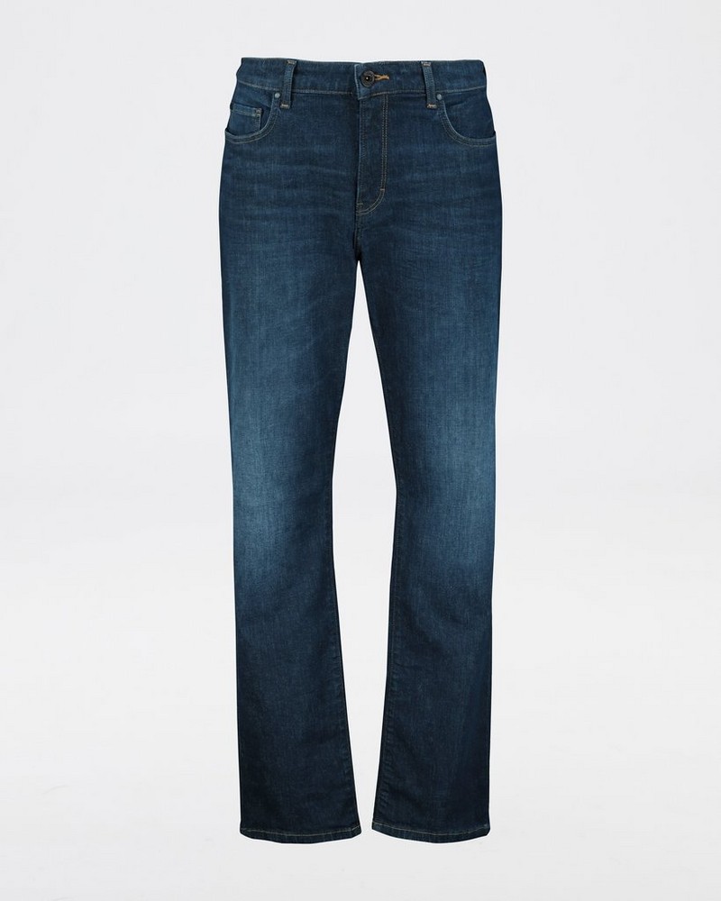 Men’s Jordy 7 Mid Wash Straight Denim