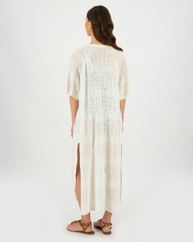 Women's Jahari Crochet Kimono