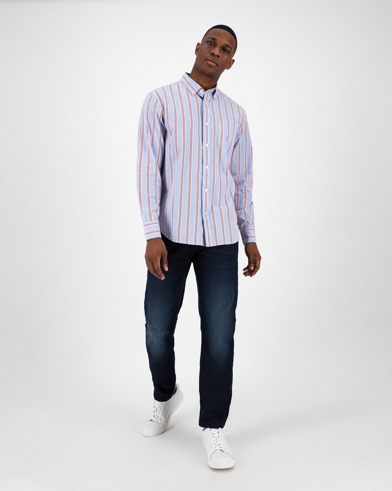 Men’s Arnold Stripe Regular Fit Shirt