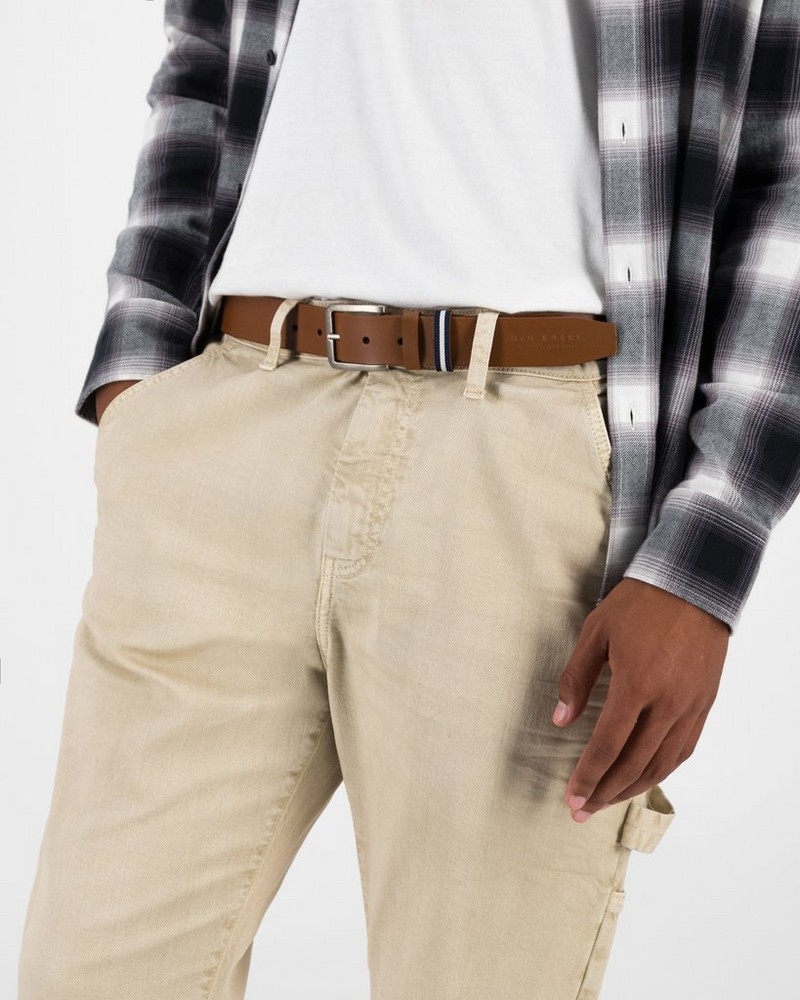 Men’s Arnett Narrow Leather Belt