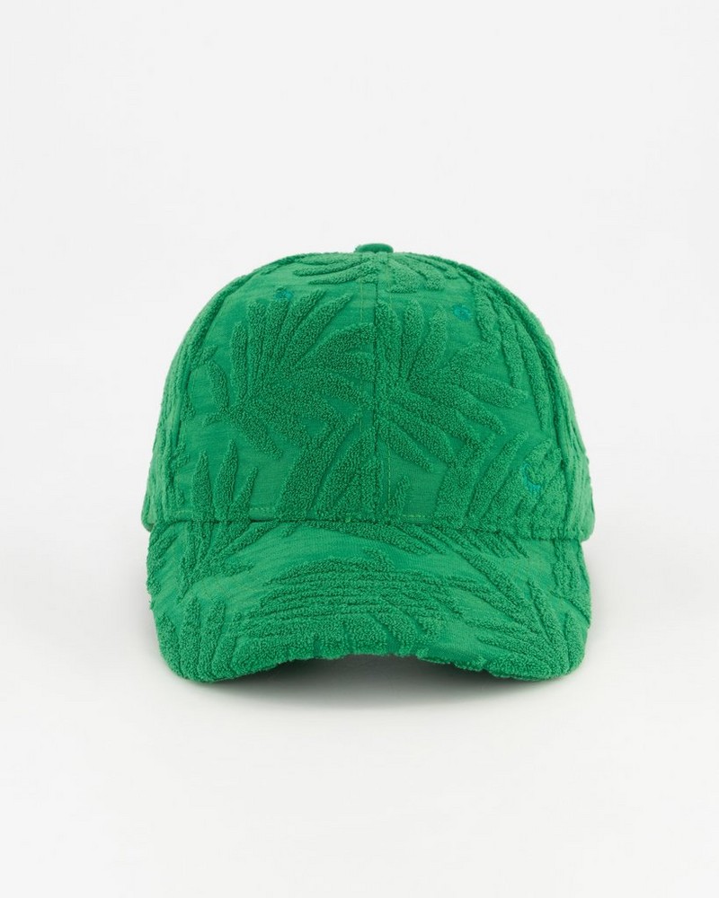 Women’s Petunia Floral Terry Peak Cap