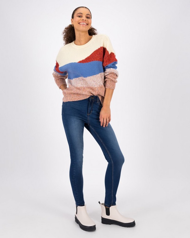 Women’s Celia Colour-Block Jumper