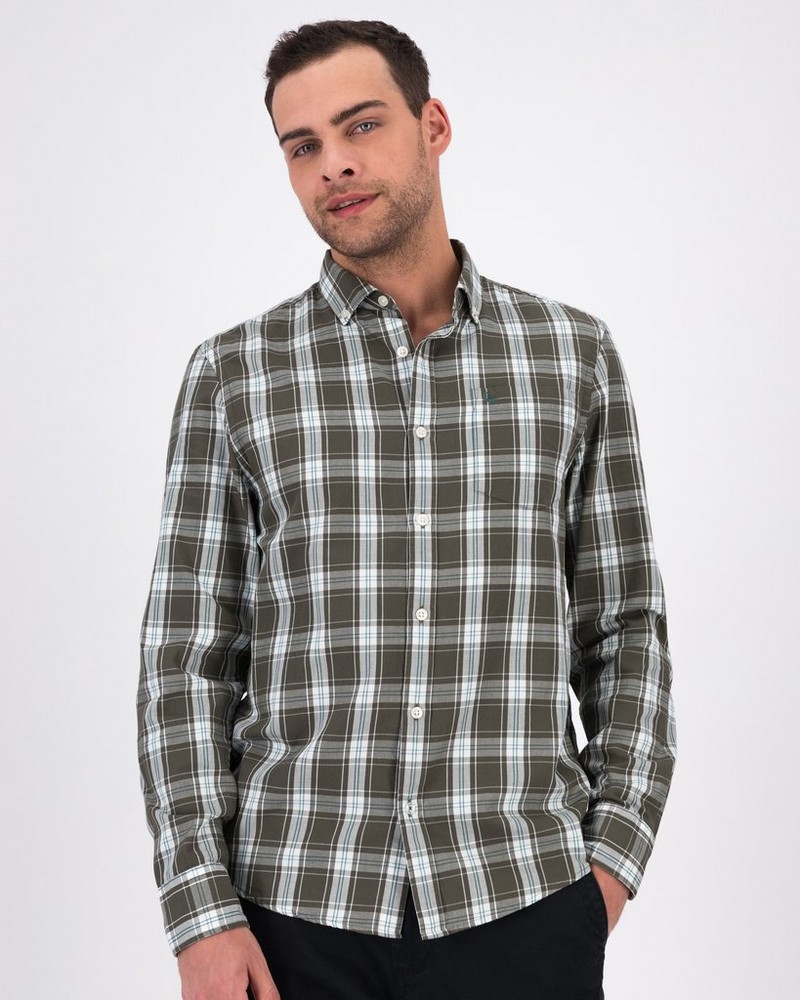Men’s Zain Check Slim Fit Shirt