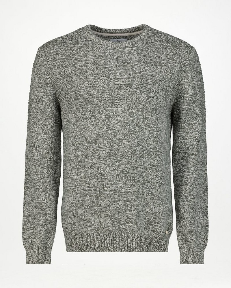 Men’s Crayson Textured Crew Neck Knit