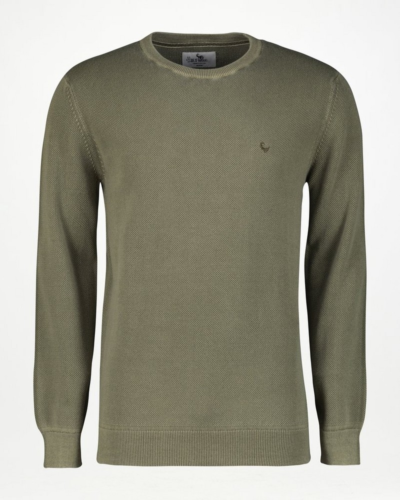 Men’s Blake Overdyed Pique Knit