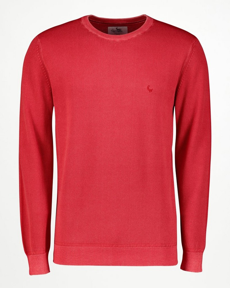 Men’s Blake Overdyed Pique Knit