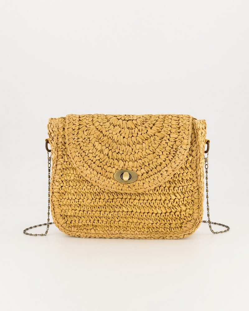 Women’s Camira Satchel Straw Bag