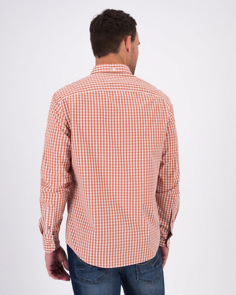 Men’s Charl Gingham Slim Fit Shirt