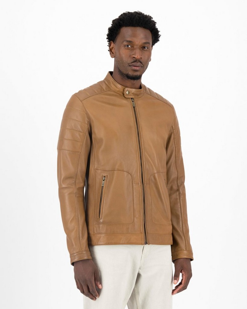 Men's Cam Leather Jacket