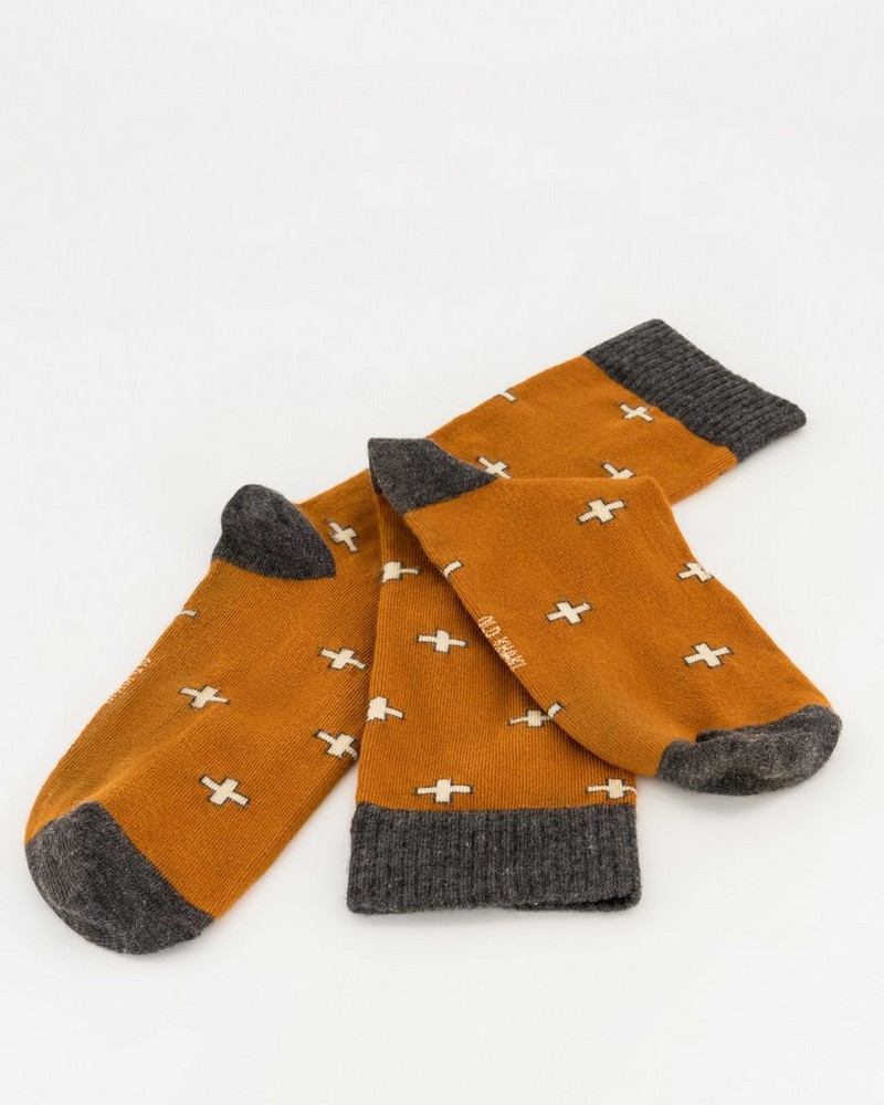 Men’s Keith Cross Print Socks