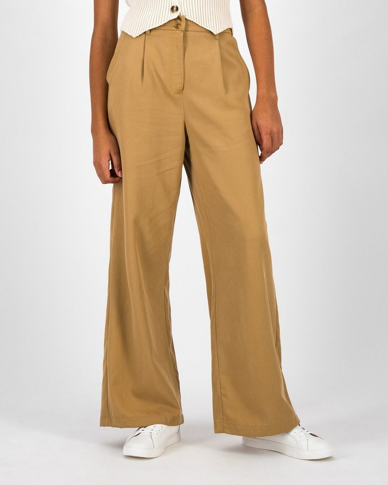 Women’s Zinzi Pleated Wide-Leg Pants