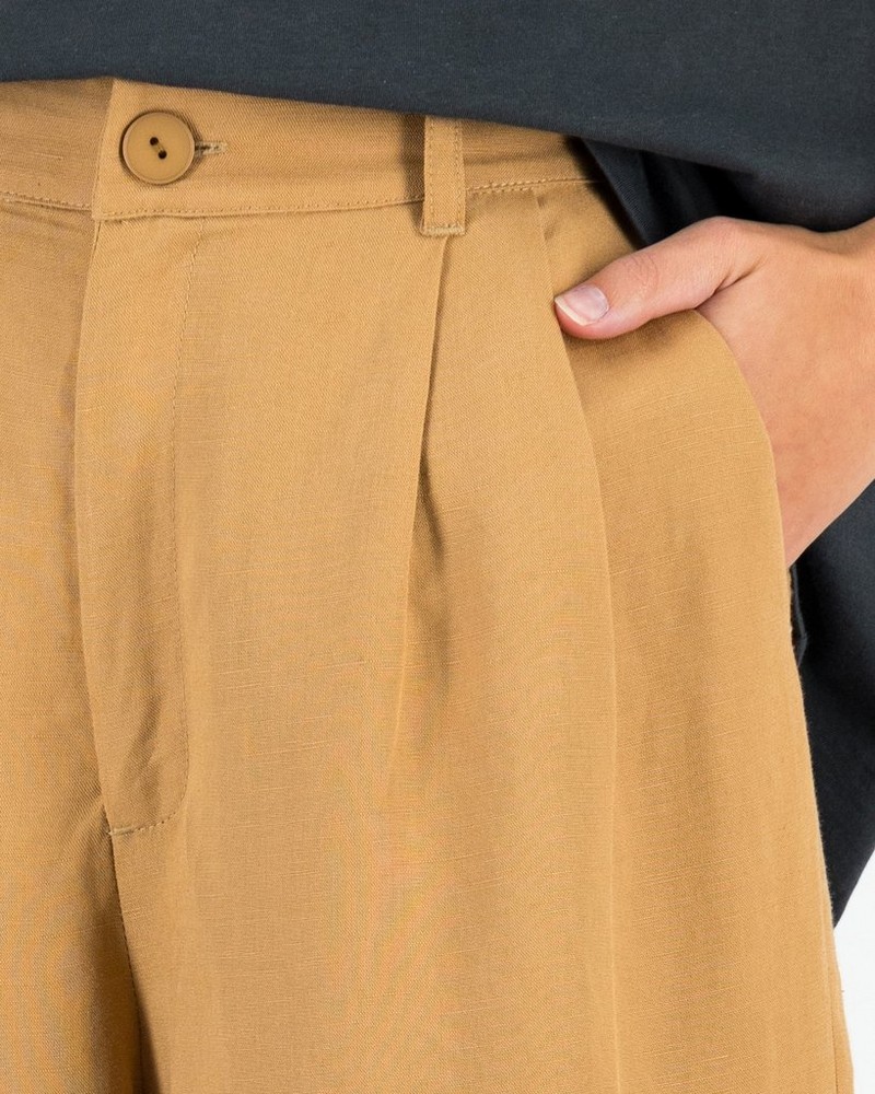 Women’s Priya Pleated Linen Pants