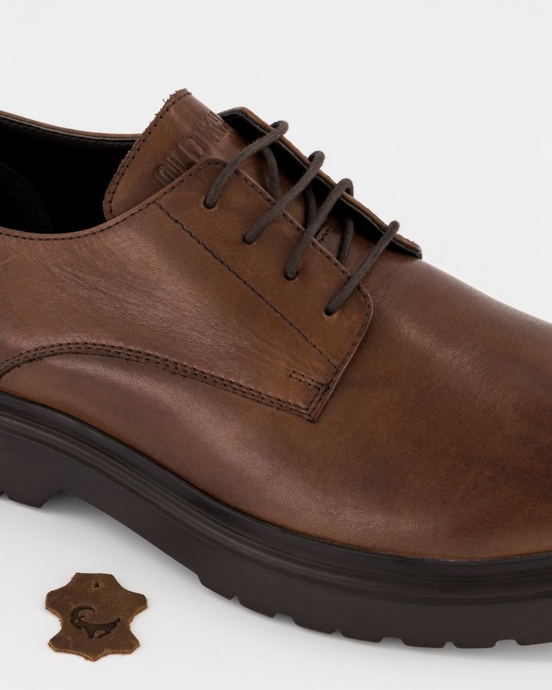 Men’s Jamaal Derby Leather Shoe