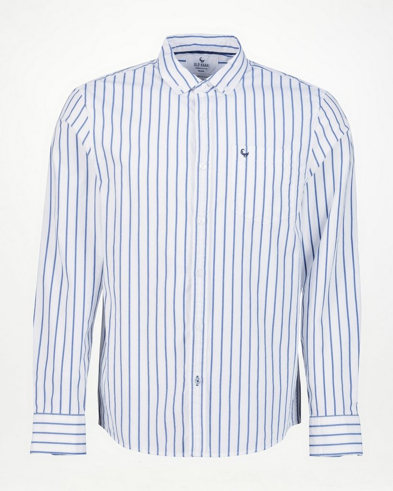 Men’s Denton Stripe Slim Fit Shirt