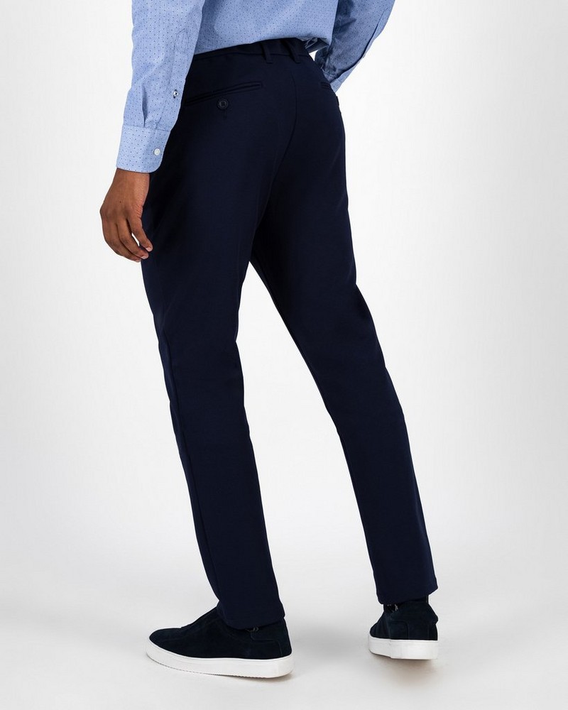 Men’s Chester Slim Fit Knit Trousers